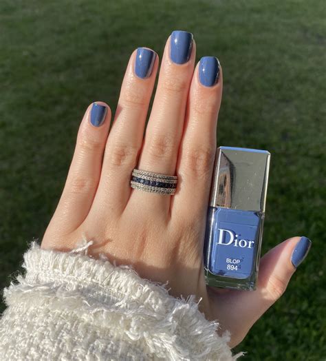 dior 894 blop blue nail polish 